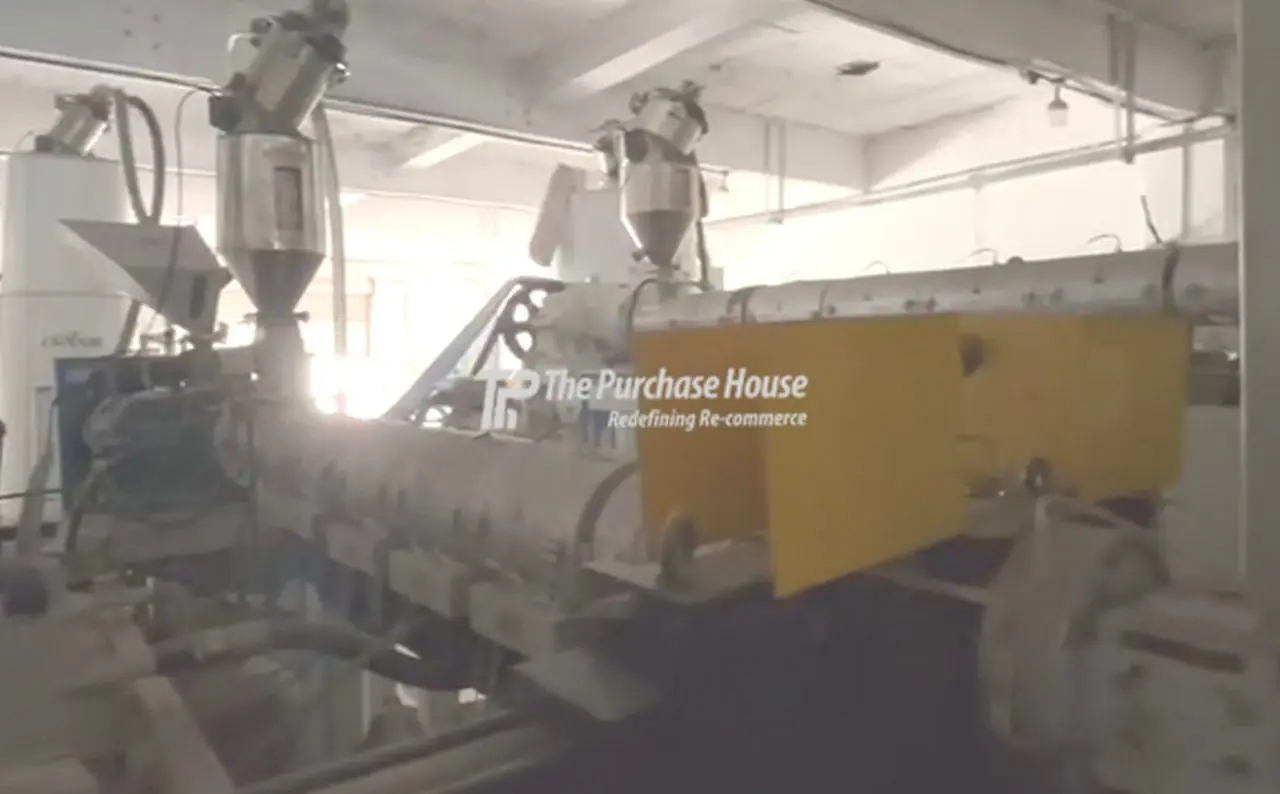 TWO LAYER SHEET EXTRUSION LINE