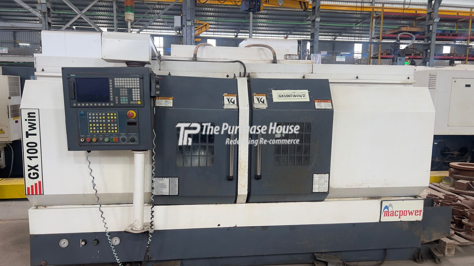Twin Spindle CNC Turning Machine