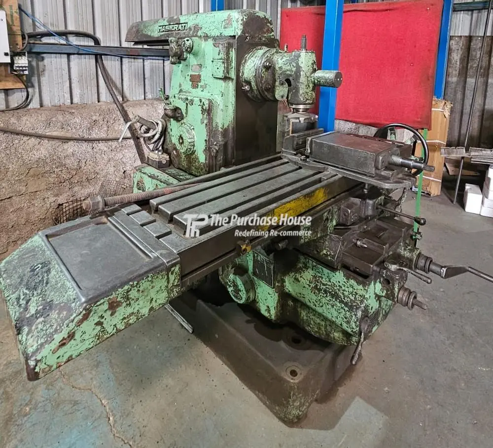 Used Maserati Universal Milling Machine with BT40 and BT50 Spindles for Sale