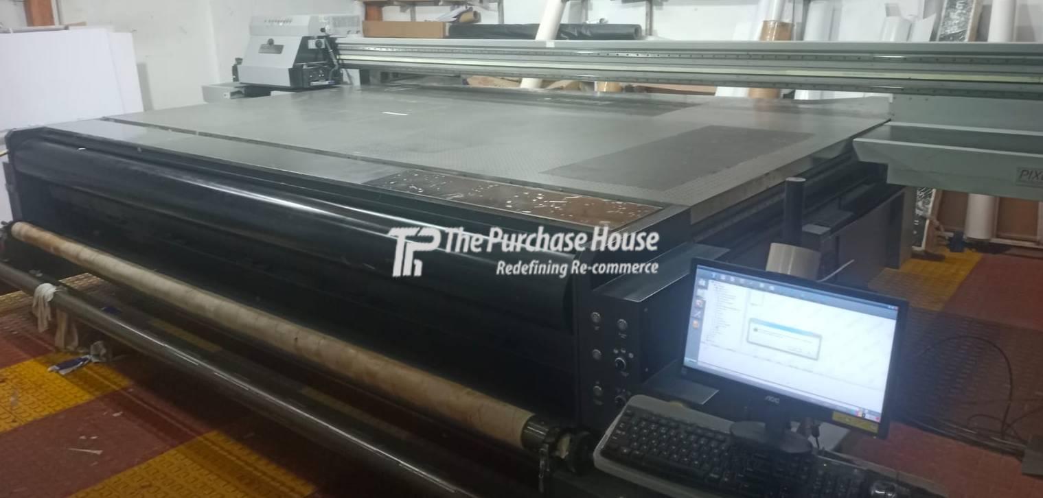 UV HYBRID FLATBED PRINTER MACHINE