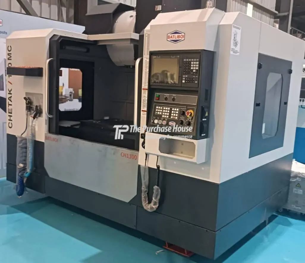 Chetak 110 MC40 Vertical Machining Center with Mitsubishi M80 controller and 24 tool ATC