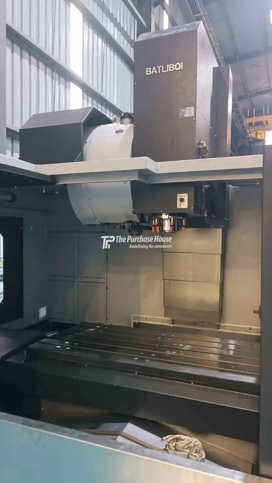 Chetak 110 MC40 Vertical Machining Center with Mitsubishi M80 controller and 24 tool ATC
