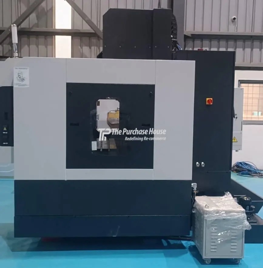 Chetak 110 MC40 Vertical Machining Center with Mitsubishi M80 controller and 24 tool ATC