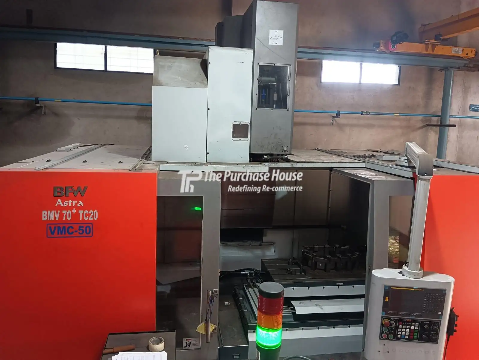 BFW BMV 70 TC 20+ VMC Machine | High Precision CNC VMC