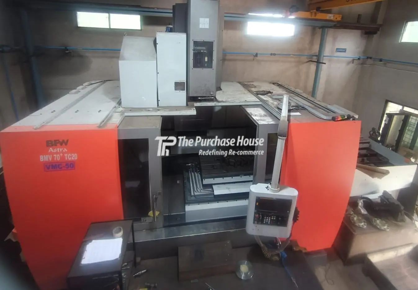 BFW BMV 70 TC 20+ VMC Machine | High Precision CNC VMC