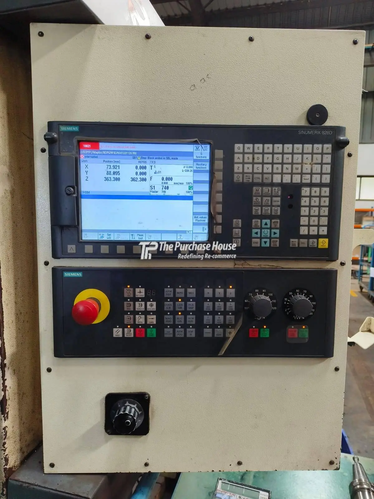 VMC 850 Machine | 1000x500 Table | Siemens 808D Control