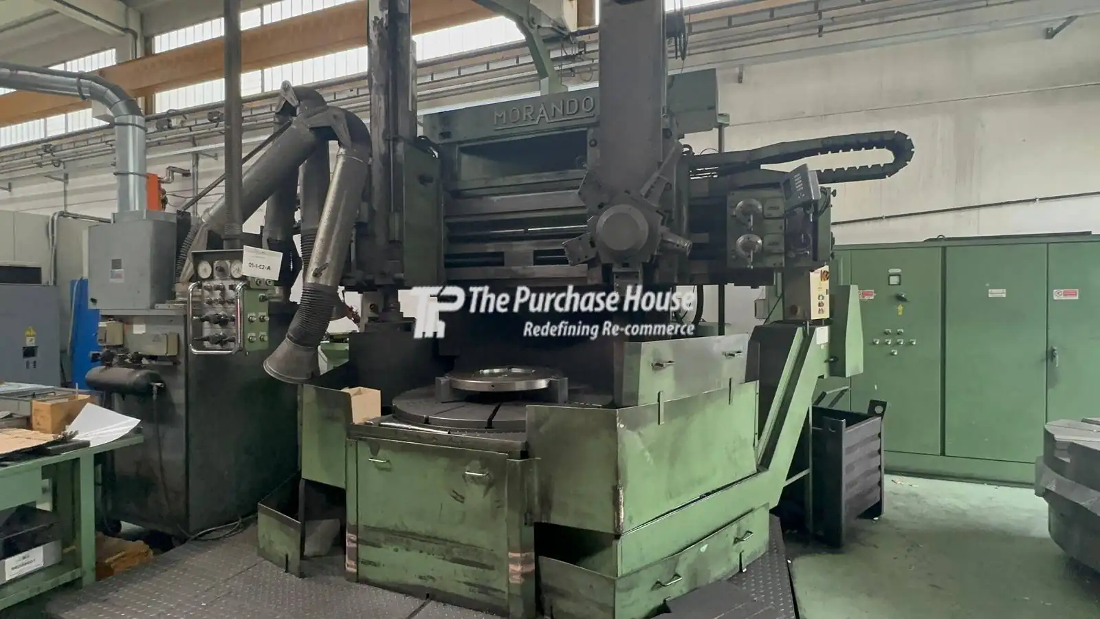 Vertical turning lathe VTL for heavy duty machining