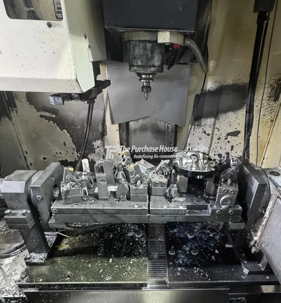 VMC MACHINING SETUP