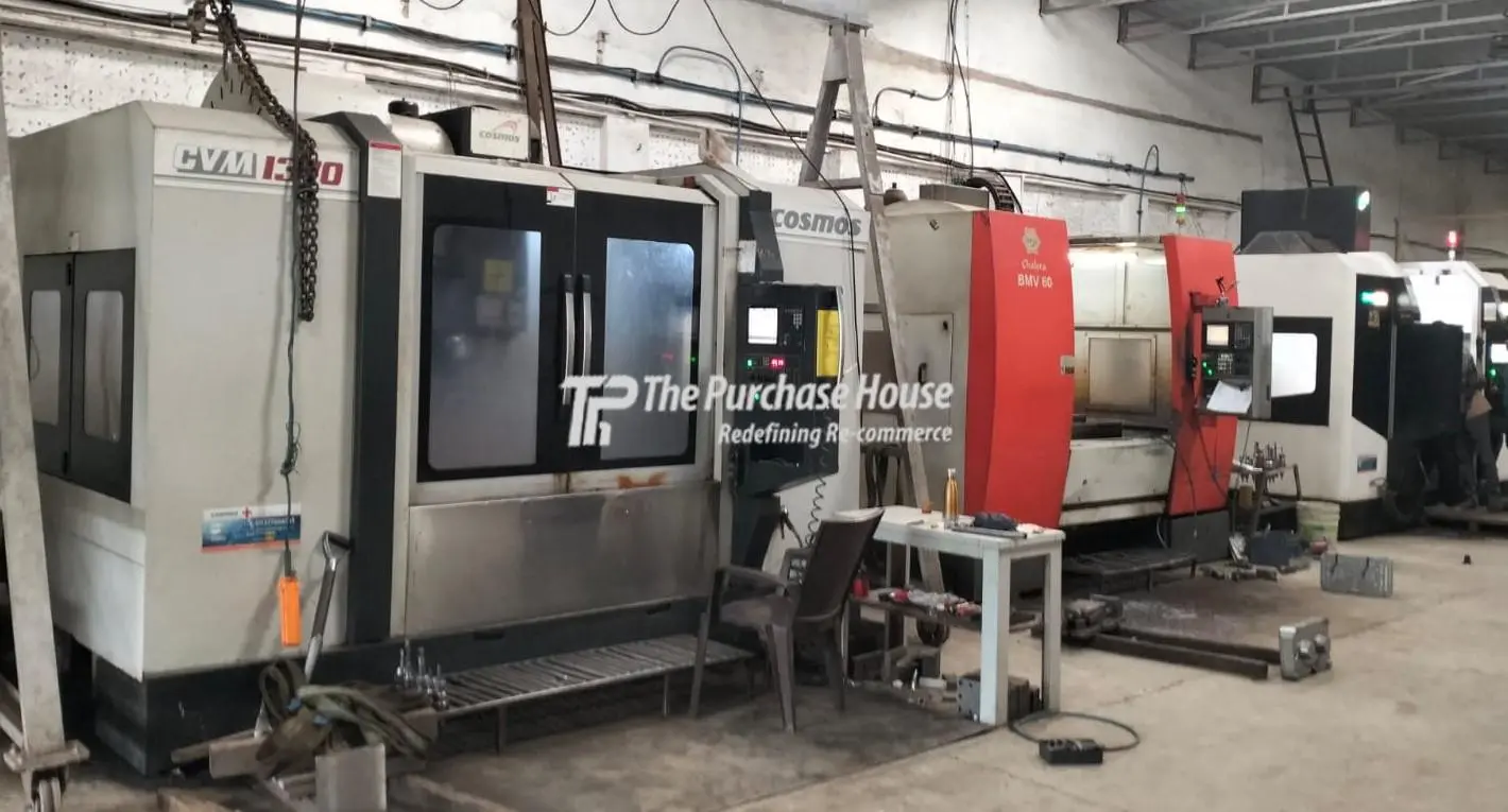 VMC MACHINING SETUP
