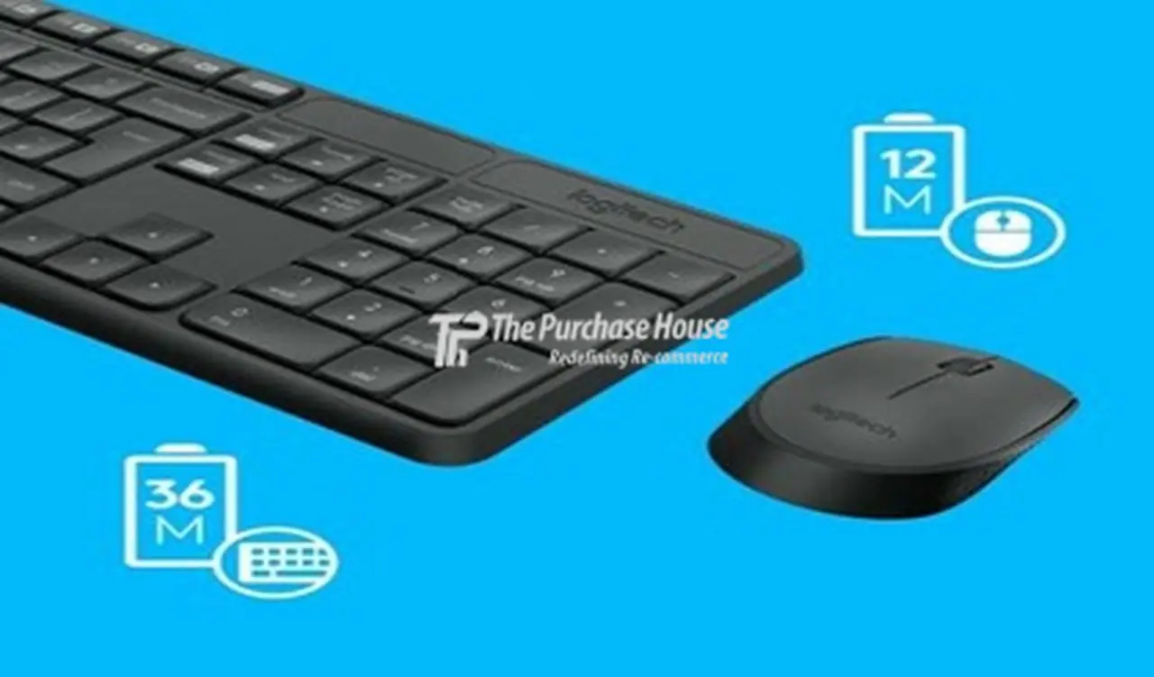 WIRELESS MOUSE & LAPTOP KEYBOARD
